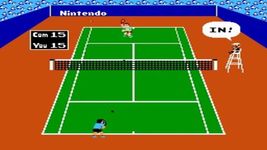 une photo d'Ã©cran de Tennis sur Nintendo Nes